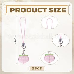 Подвеска на ремешок для мобильного телефона&nbsp;HJEW-LP0001-32