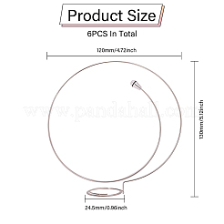 Стальной держатель для увеличительного стекла&nbsp;FIND-WH0148-195