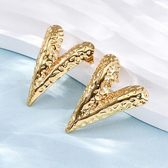 Серьги-гвоздики из нержавеющей стали 304 для женщин&nbsp;EJEW-L296-016G-01