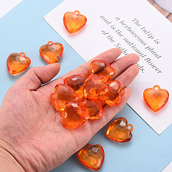 Прозрачные акриловые подвески&nbsp;TACR-T024-03B-921