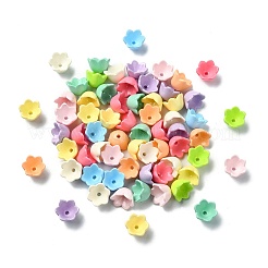 100 шт. колпачки для бусин из непрозрачного акрила&nbsp;OACR-CJ0002-29