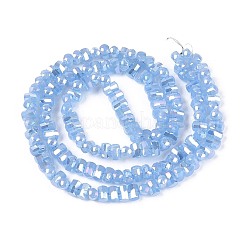 Гальванические стекляныне бусины&nbsp;EGLA-N022-09A-D01