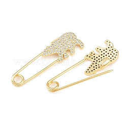 Латунные микро проложить кубического циркония подвески&nbsp;KK-C162-049G