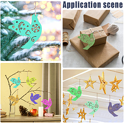 Украшения из деревянных подвесок своими руками&nbsp;WOOD-WH20007-02C