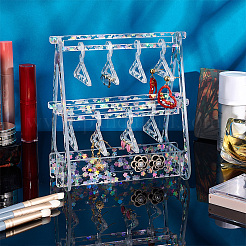 1 комплект прозрачных акриловых подставок для сережек&nbsp;EDIS-PH0001-30