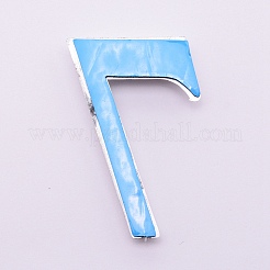 Пластиковые и ПВХ этикетки с номером&nbsp;KY-WH0023-A07-01