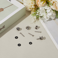 4 комплект гвоздей для крепления гитарного ремня из сплава для акустических и народных инструментов&nbsp;FIND-CN0002-19