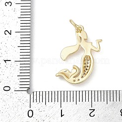 Стойки обшивки латунь микро проложить Циркон подвеску&nbsp;KK-H509-17G