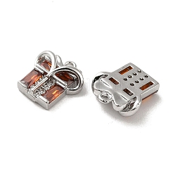 Латунь со стеклянными подвесками со стразами&nbsp;KK-H455-36P