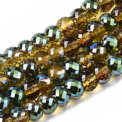 Гальванизируйте прозрачное стекло бисер нитей&nbsp;EGLA-Q125-005