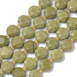 Бусы из натурального алашанского агата&nbsp;G-C116-A189-01