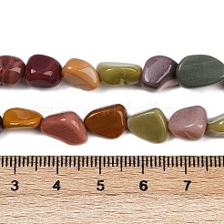 Бусы из натурального алашанского агата&nbsp;X-G-Q060-E19-02