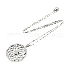 Не тускнеющие подвески из нержавеющей стали 201&nbsp;NJEW-S105-JN605-45-1