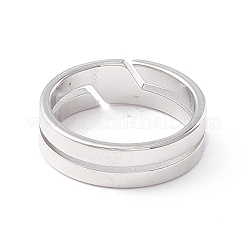 Кольцо из нержавеющей стали марки 304&nbsp;LS-RJEW-Z013-01P