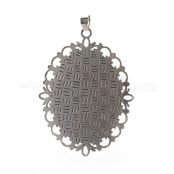 Сплав стекла большие кулоны&nbsp;PALLOY-E498-01AS