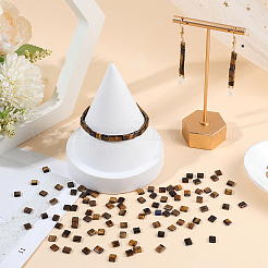 2 нити натуральных бусин тигрового глаза&nbsp;G-PA0001-73