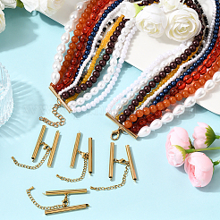 10 комплект удлинителей цепи из нержавеющей стали&nbsp;STAS-BBC0008-21B-G