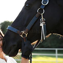 4 шт. искусственный кожаный шнур седло подвеска украшение&nbsp;HJEW-DR00187