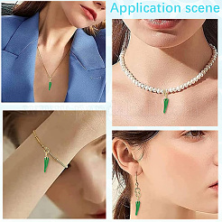 Кулоны с эмалью из латуни&nbsp;KK-BBC0020-13B