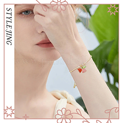 50 шт. двухцветные акриловые подвески&nbsp;FIND-SC0019-74