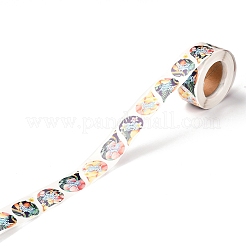 Слово спасибо слезинка ролл наклейки&nbsp;LS-DIY-B031-04A