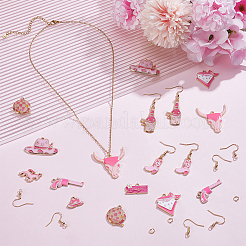 Наборы для изготовления сережек/ожерельев своими руками&nbsp;DIY-ME0001-86