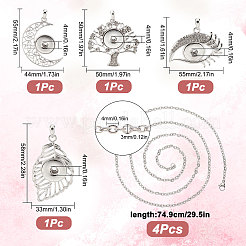 Набор для самостоятельного изготовления ожерелья с защелкой&nbsp;DIY-SC0021-47