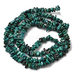 Натуральные нити бирюзовый шарик Hubei&nbsp;G-H345-A01-13