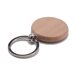 Брелок из бука&nbsp;KEYC-WH0004-10