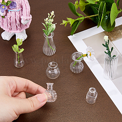 7 шт. стеклянная ваза 7 стилей&nbsp;AJEW-FH0007-02