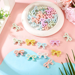 30 шт. непрозрачные акриловые бусины с УФ-покрытием&nbsp;OACR-TA0003-68