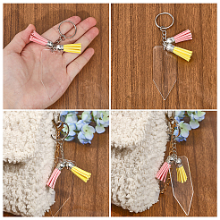 Набор для изготовления пустых брелоков своими руками&nbsp;DIY-WH0453-25