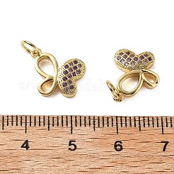 Латунные микро проложить кубического циркония подвески&nbsp;KK-Z114-06G