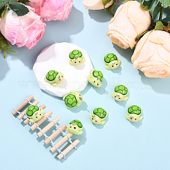 Подвески из непрозрачной смолы 10 шт.&nbsp;RESI-YW0004-57