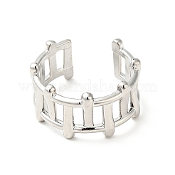 Кольцо-манжета в форме ограждения из нержавеющей стали 304&nbsp;RJEW-I085-22P