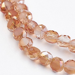 Гальванические стеклянные бусины&nbsp;EGLA-D028-20