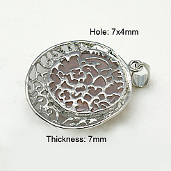 Розовый кварц подвески&nbsp;G-C075-2