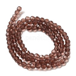 Прозрачные стеклянные бусины&nbsp;LS-EGLA-A035-T4mm-D13