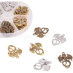 Сплавочные подвески тибетского стиля&nbsp;PH-TIBE-G012-03