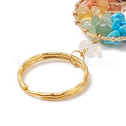 Брелок из розового кварца&nbsp;KEYC-JKC00435-01