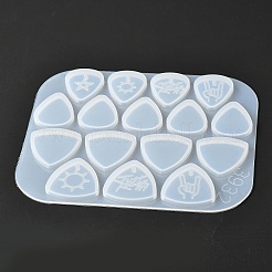 Силиконовые Молды Молды медиатора&nbsp;DIY-P025-05