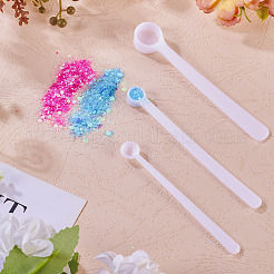 30 шт. 3 вида пластиковых ложек&nbsp;AJEW-TA0001-89