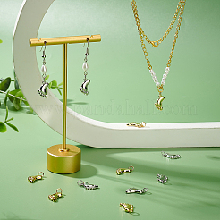 12шт 2 цвета латунные подвески&nbsp;KK-FH0003-37