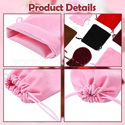 10 шт. 10 стильных бархатных мешочка из тыквы&nbsp;TP-YW0001-03