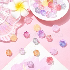 40шт 10 стиля прозрачные стеклянные бусины&nbsp;GLAA-YW0003-84