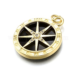 Стойки обшивки латунь микро проложить Циркон подвеску&nbsp;KK-K401-76G