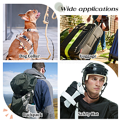 20 шт. пластиковая быстроразъемная пряжка контурной формы сбоку&nbsp;KY-NB0001-45