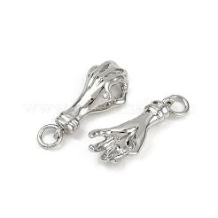 Латунные микро проложить кубического циркония подвески&nbsp;KK-C093-01E-P