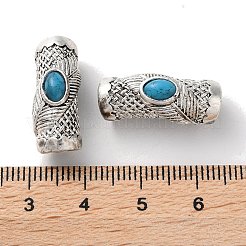 Тибетский стиль латунные бусины&nbsp;KK-M284-03AS