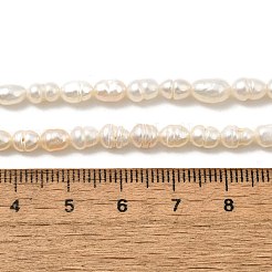 Нити из натурального культивированного пресноводного жемчуга PEAR-I007-01N-02B